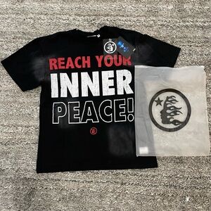 Hellstar Black Graphic  T-Shirt